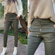 Pantalones BEVY FLOG Shely Olive OG Talla 25
