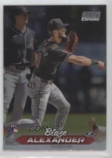 2024 Topps Stadium Club Chrome Refractor Blaze Alexander #283 0qc1