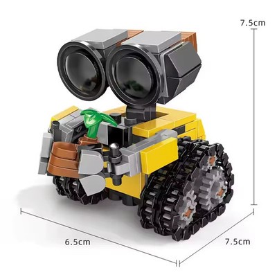 Wall-E Building Block Kit MOC Robot Model Assembly Toy Gift