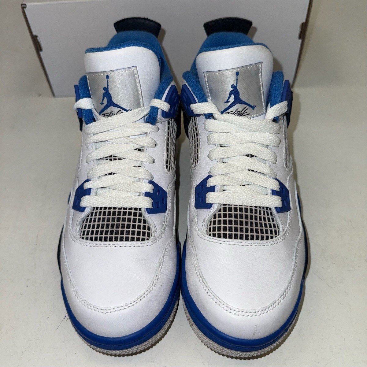 Size 5.5Y (7W) - Nike Air Jordan 4 Retro GS Motorsports | eBay
