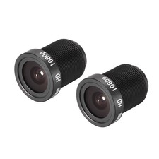 2 Pcs Camera Lens 2.8mm Focal Length 1080P F2.0 1/3 Inch for CCD Camera