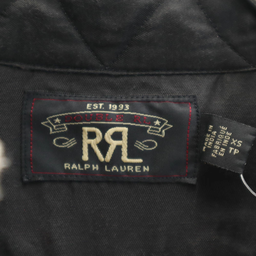 Rrl Double Rl Wool Blend Plaid Patchwork Long Sle… - image 9