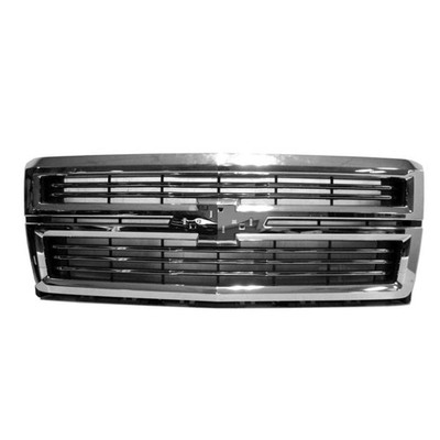 GM1200709 NEW Replacement Grille Fits 2014-2015 Chevrolet Silverado 1500 Premium