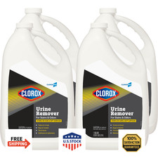 CloroxPro Urine Remover 128oz Refill 4-Pack Stain Odor Eliminator