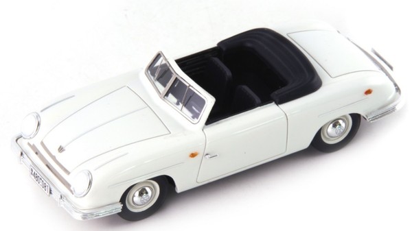 Autocult 1/43 Drews Vw Sport Cabrio 1949 Weiss Statisches Modell Diecast-image