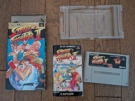 Street Fighter II 2 Super Famicom SFC CIB Boxed w/Manual Tested Capcom Japan