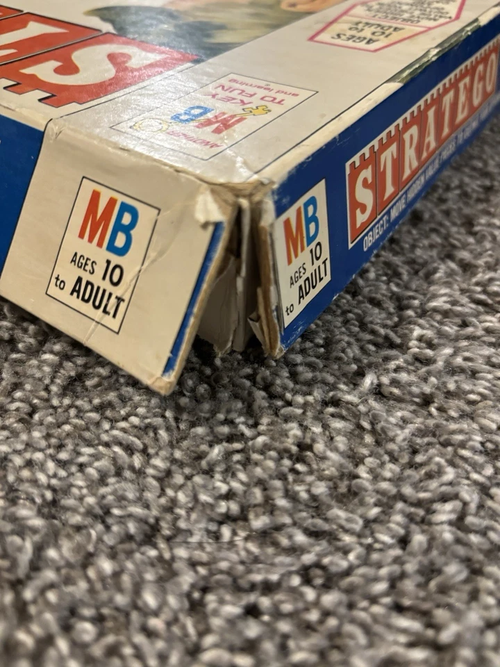 Stratego 1961 Vintage Board Game By MB Milton Bradley USA Complete - Image 3 of 4