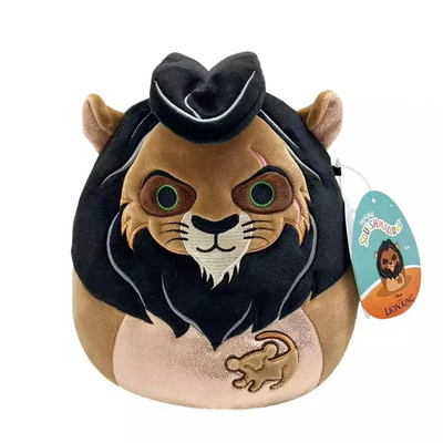 Squishmallows König der Löwen: Narbe 8 Zoll Plüschtier Stofftier Neu mit Etikett schneller kostenloser UK-VERSAND!