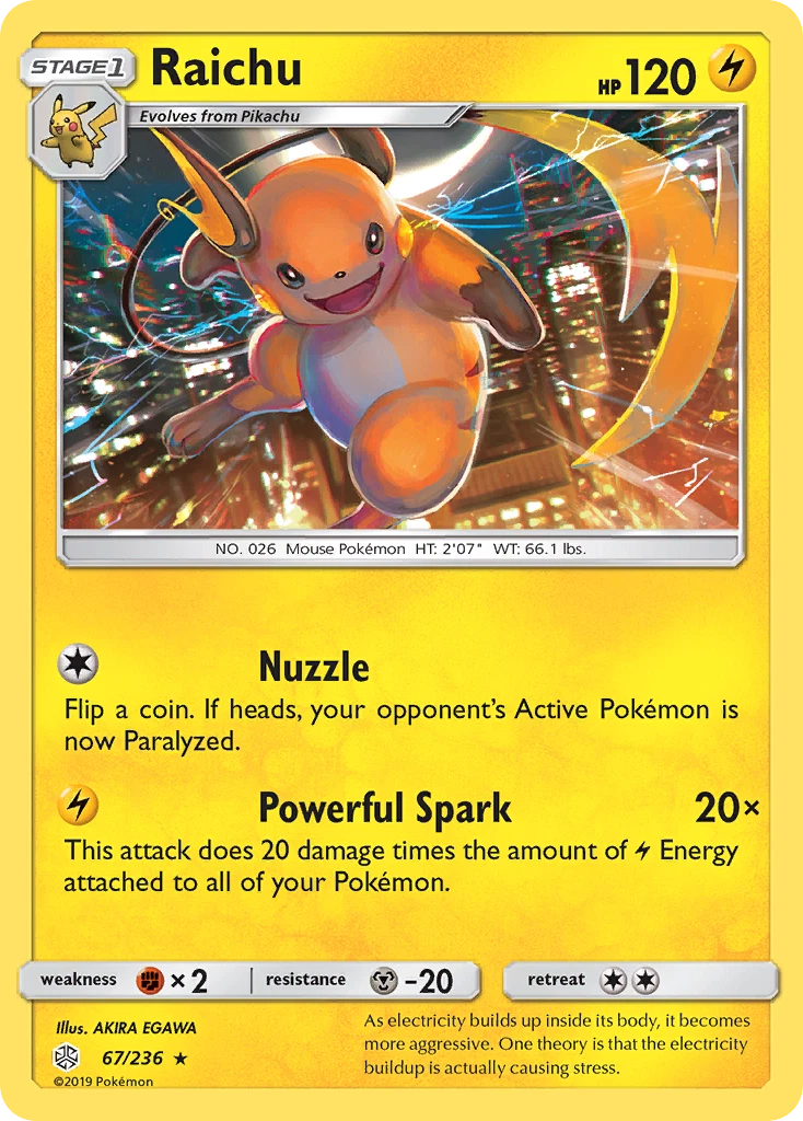 ebay raichu pokemon card Original Holographic Card. 14/62 Raichu (Reverse Holo) R 026/165