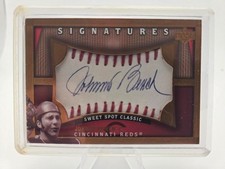 2005 Upper Deck Sweet Spot Classic Signatures #BE Johnny Bench Autograph
