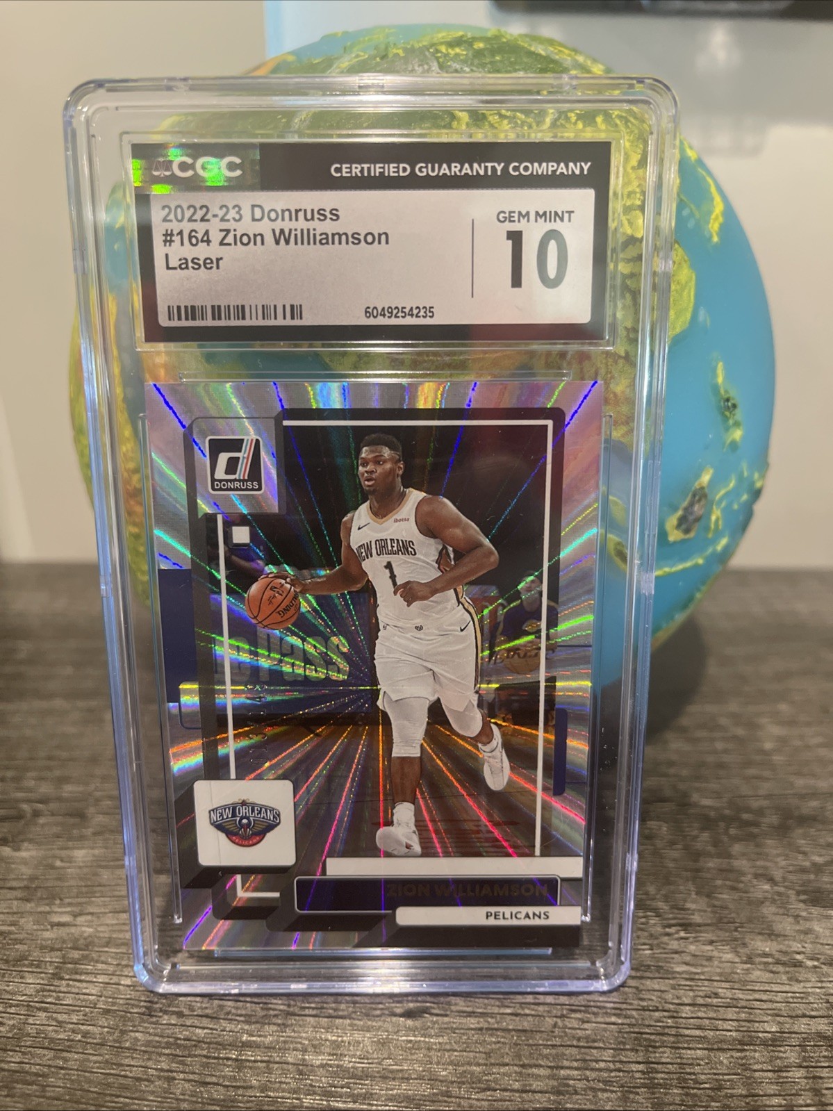 2022-23 Panini Donruss Zion Williamson #164 Holo Laser /149