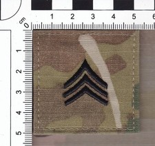 US Army OCP Sergeant (SGT/ E-5) Rang mit Klett