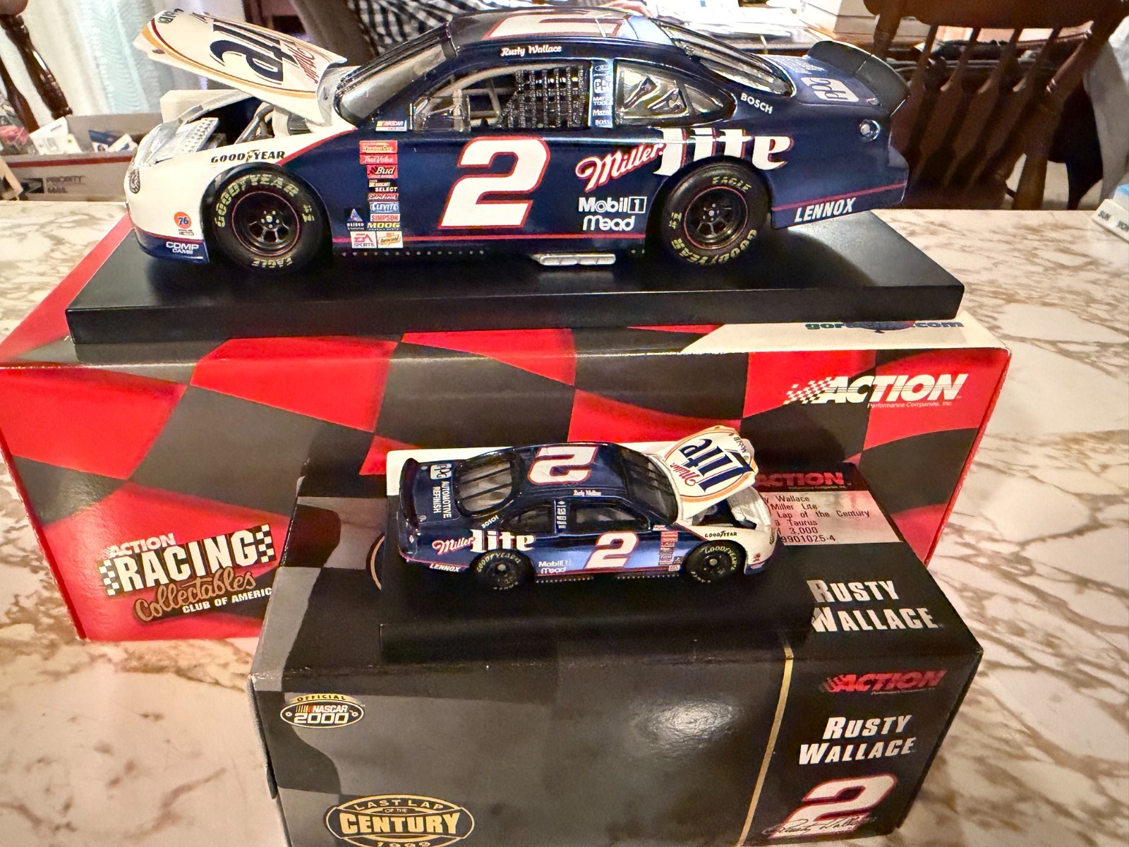 Rusty Wallace RCCA/Action 1999 #2 Last Lap of the Century 1/24 & 1/64