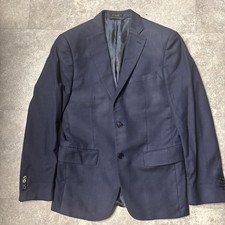 John Varvatos Star USA Men s Blazer Blue Wool 2 Button Size 38R Made Canada EUC