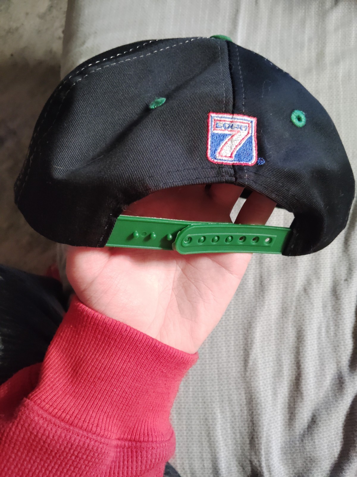 Vintage Logo 7 biglogo Celtics Snapback**RARE H.t.f.**