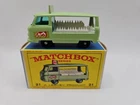 Lesney Matchbox Commer Bottle Float Milk Truck No 21 E4 Box Green With Cow