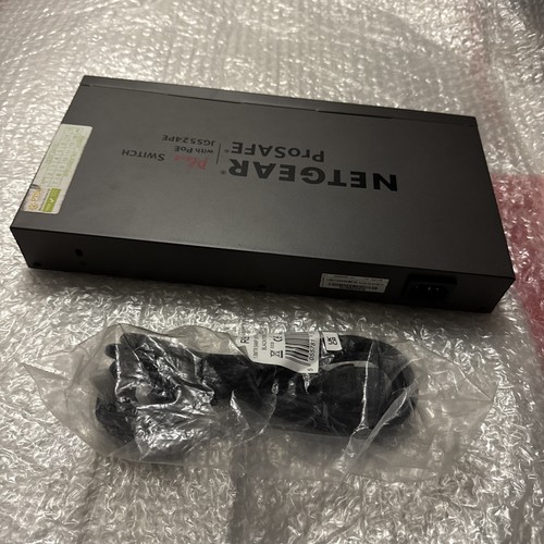 NETGEAR JGS524PE ProSAFE Plus 24-Port Gigabit PoE Switch - Smart Managed - Picture 3 of 4
