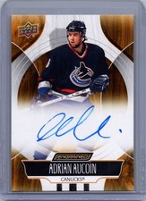 2024-25 Upper Deck Engrained Icons #CA-AA Adrian Aucoin Auto