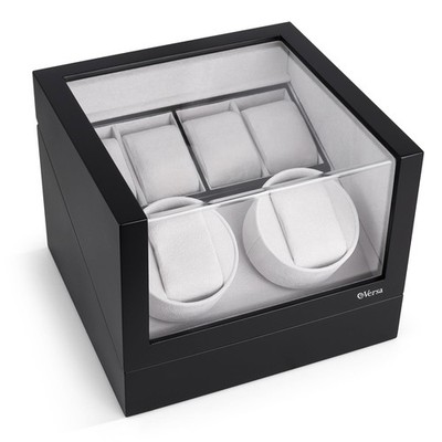 Versa Watch Winder with Storage, Automatic Watch Winder for Automatic Watches...