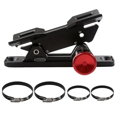ZHILXN MHQ-XN02 Fire Extinguisher Mount Aluminum Fits Jeep JK JL TJ UTV Black