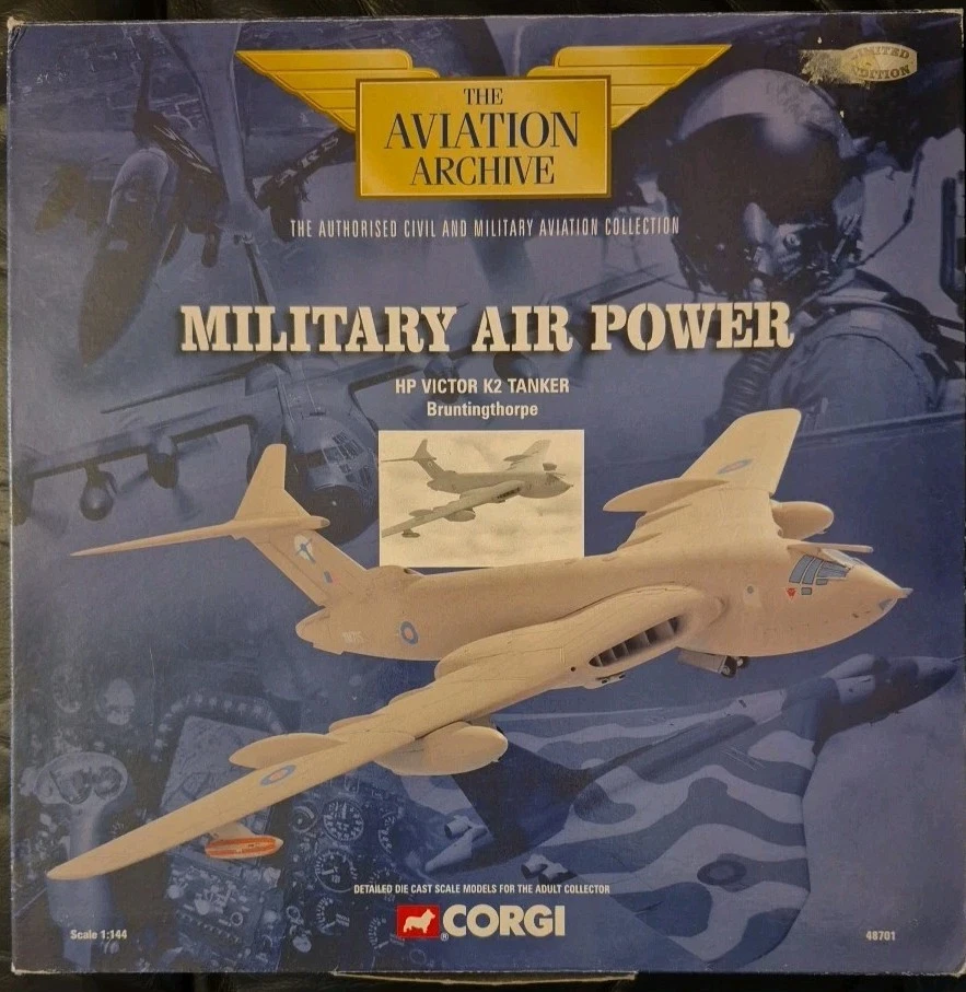 Corgi 48701 – Avion Militaire Air Power 1/144 – Support Cassé, Pièce De Collection