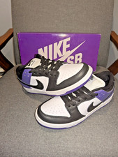 Nike SB Dunk Low Pro Court Viola - Taglia 7.5 - BQ6817-500 (NUOVE)