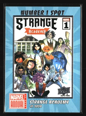 2020-21 UD Marvel Annual - Number 1 Spot - #N1S-9 Strange Academy (2020) #1