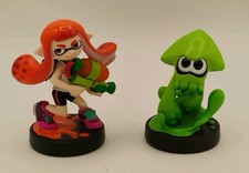 Splatoon + Amiibo Splatoon Squid - Version Europe - Neuf Sous Blister - Wii U