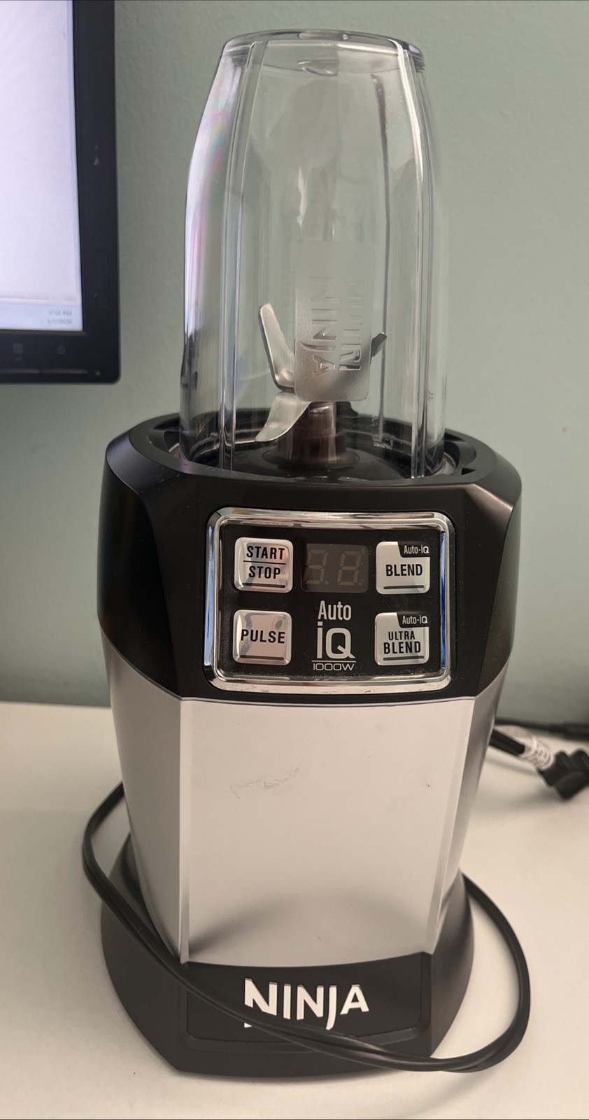 Nutri Ninja Pro Blender Auto iQ  Model BL480D  1000 Watt Wor