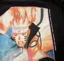 Camiseta de manga larga negra Primitive x Naruto Shippuden Kurama Link Mode talla M