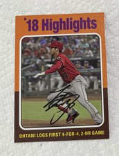 2019 Topps Archives - High Number 1975 Highlights Design Shohei Ohtani #316 ⚾️⚾️