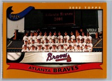 2002 Topps #643 Atlanta Braves Base Team Photo