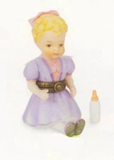 Baby Doll PHB Porcelain Hinged Box by Midwest of Cannon Falls  about 2 1/4  tall