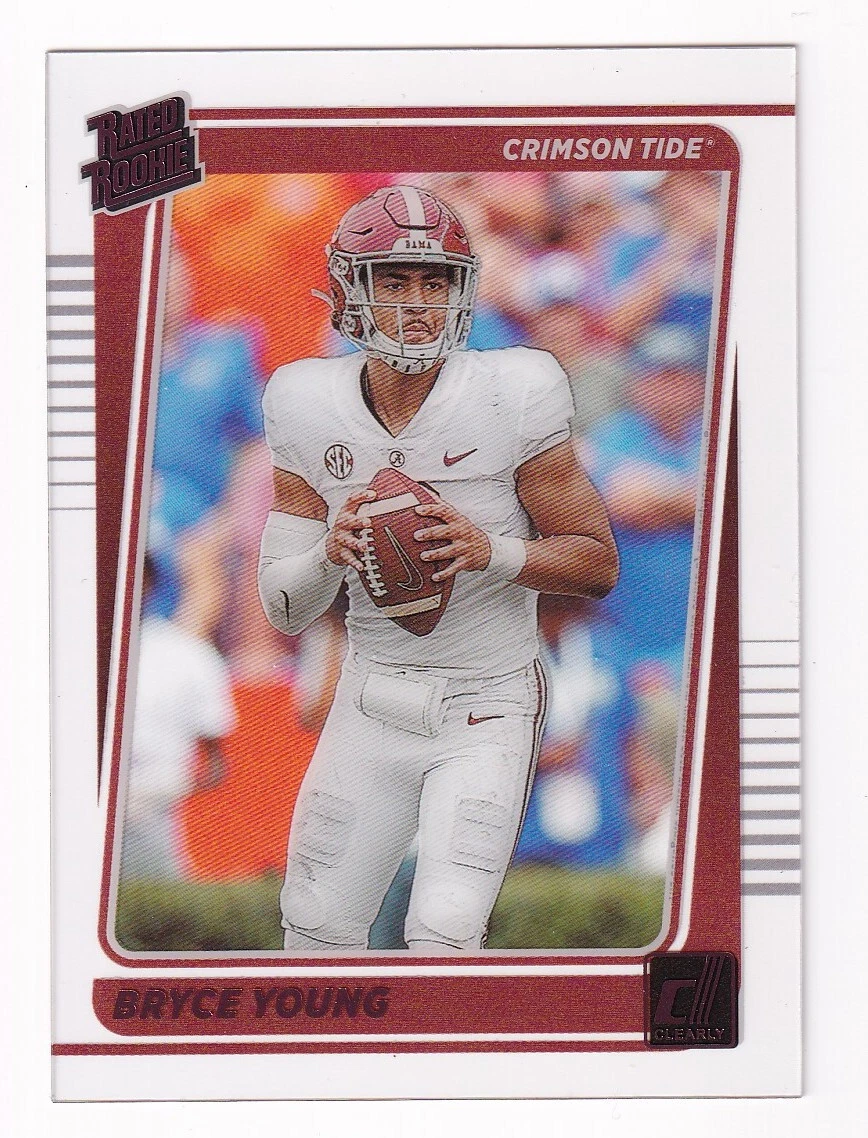 Bryce Young Panini Chronicles Draft Picks Clearly Donruss #26 Pink