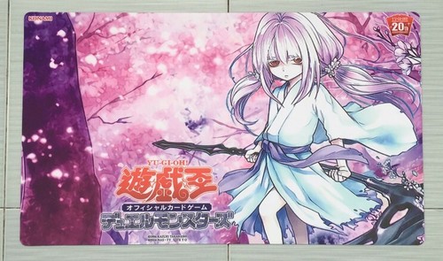 Yu Gi Oh Playmat Ghost Reaper Winter Cherries Yugioh Trading Card Game Mat Ebay