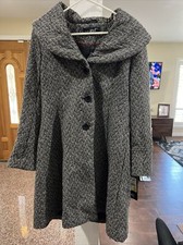 NWT BLACK RIVET WILSONS LEATHER WOMANS WINTER COAT LARGE