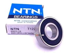 NTN 6001 LLB Deep Groove Ball Bearing, Rubber...