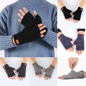 mitts fingerless wolly
