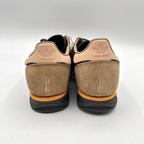 NEW Adidas Originals SL 72 RS Brown Yellow Tan IG4645 Athletic Fashion Sneakers - Picture 8 of 13