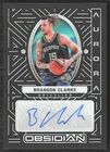 2021-22 Panini Obsidian #AUR-BCL Brandon Clarke Aurora Autographs AU,/149