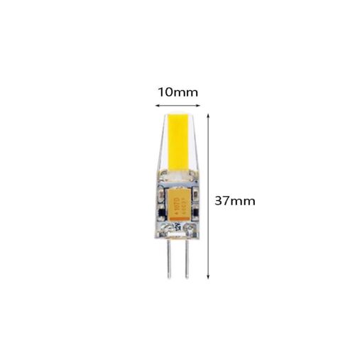 10 x G4 LED bulbs 6W COB AC DC12V Cool white lights Capsule replacement lamps - Picture 2 of 3