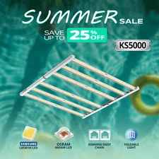 VIPARSPECTRA KS5000 LED Grow Light Bars Full Spectrum Indoor Plants Veg Flower