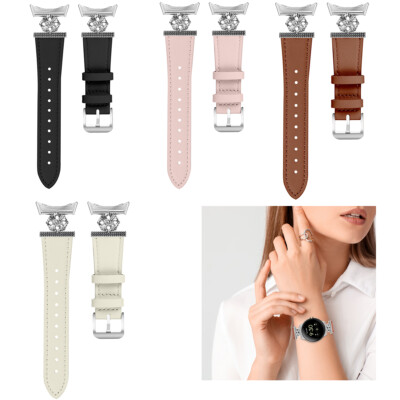 Leather Wristwatch Strap Replacement Bands for Google Pixel Watch 2/1