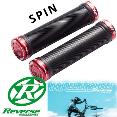 REVERSE COMPONENTS, SPIN Ribbed MTB Griffe Lock-On Mountainbike MTB DH Enduro 