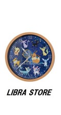 RARE Pokemon Wall clock EEVEE & Starlight Night B ver. from JAPAN