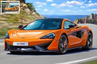 Mclaren 570S Kunststoff Kit 1:24 Modell Revell
