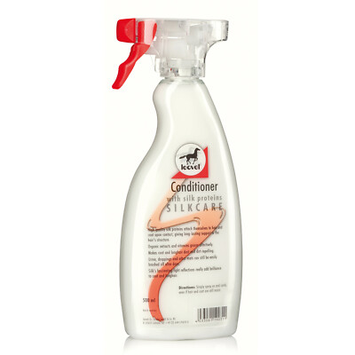 Leovet Silkcare Conditioner Spray Easy Groom fleckenfrei glänzendes Fell Mähne & Schwanz