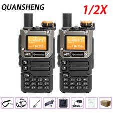 1/2X QUANSHENG UV-K6 WEATHER ALERT AIR BAND RADIO WIRELESS FREQUENCY RADIO 5KM