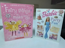 DK Barbie fiesta divertido libro de actividades y actividad urgente fariy cosas que hacer y hacer
