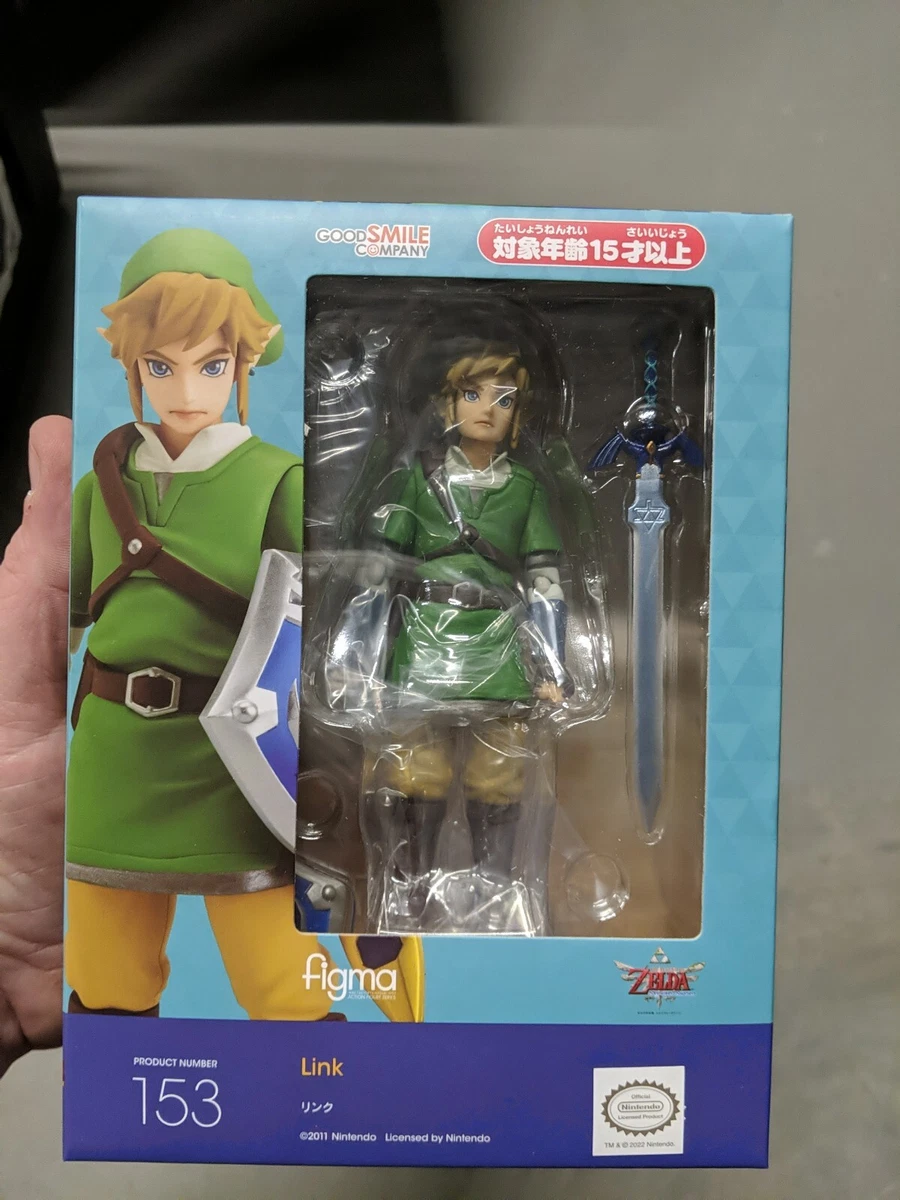 Boneco Link The Legend Of Zelda Figma Nintendo